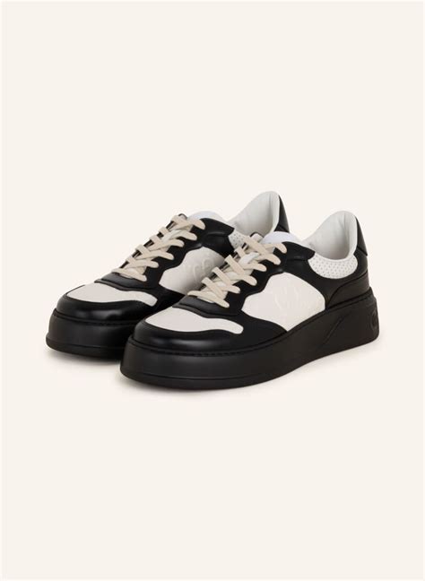 gucci sneaker schwarz damen|gucci trainers white.